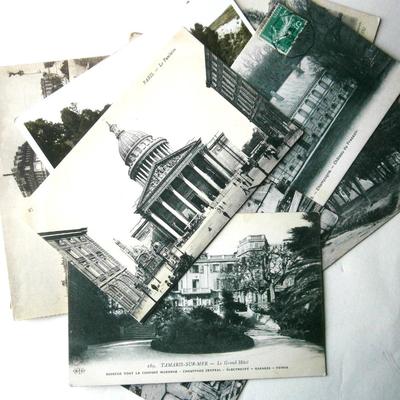 11 Pre-1920 French View Cards