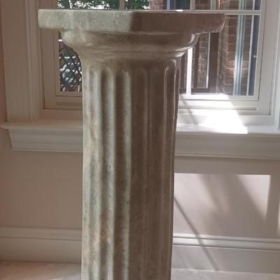 Decorative Column with Marble Finish by Local Artist