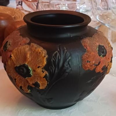 Vintage Tiffin Art Deco Pottery Vase "Poppy"