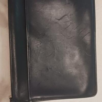 Vintage Coach Black Leather Brief Case