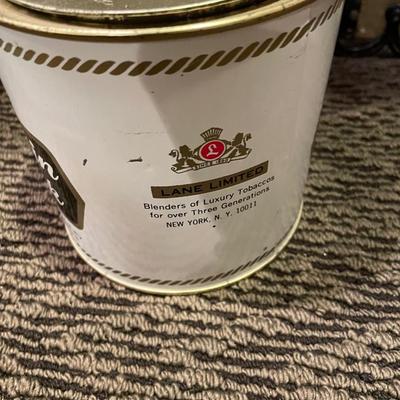 Captain Black tobacco tin