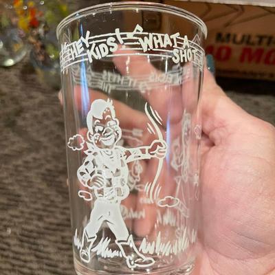 6 Howdy Doody glasses