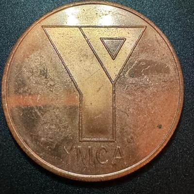 Vintage YMCA Token "Water ball Fight"
