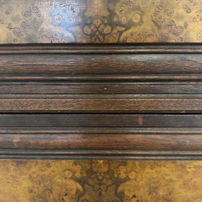 Antique Victorian Walnut Lockside (See Description)