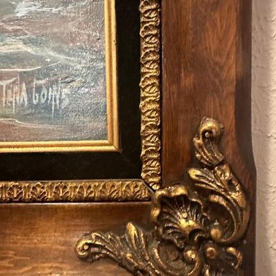 Original Oil Painting “Rough Seas” by Tena Goins
