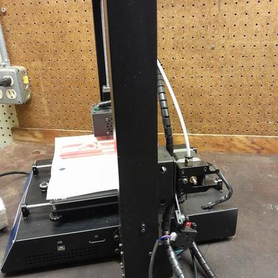 Anycubic 13 Mega i3-D Printer with accessories - unit powers on