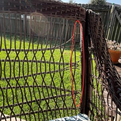 LA-Z-BOY ~ All Weather Wicker 5 Piece Outdoor Set ~ Fire Pit ~ *Read Details