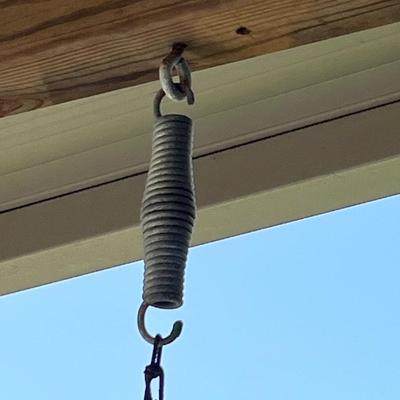 Rustic Sinker Cypress Porch Swing