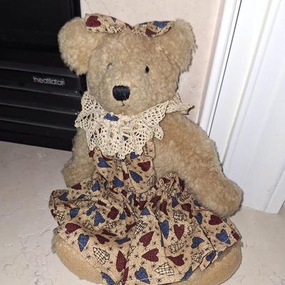 Rustic Charm dressed bear