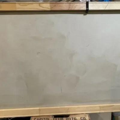 Vintage 24" x 36" Oil/Acrylic on Canvas Painting Signed by the Artist Preowned from an Estate Unframed.