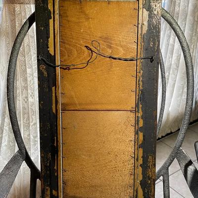 "HOPE" by Sir Edward Coley Burne-Jones (1833-1898) c1900 Print Frame Size 11" x 23" in Good Condition as Pictured.