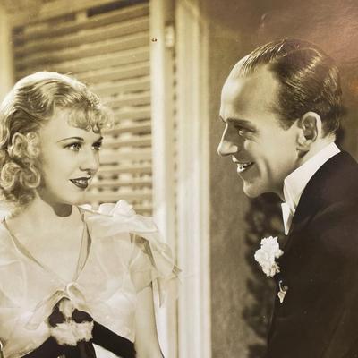 Fred Astaire & Ginger Rogers- 8x10 Photograph from the Movie "The Gay Divorce 1932" as Pictured.