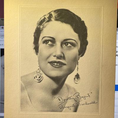 DOROTHY REGENT/MARGARET MACDONALD - 8x10 Etching Print w/Stamped Signature as Pictured.