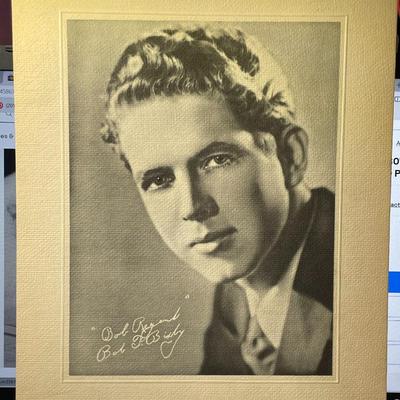 BOB REGENT/BOB BIXBY - 8x10 Etching Print w/Stamped Signature as Pictured.