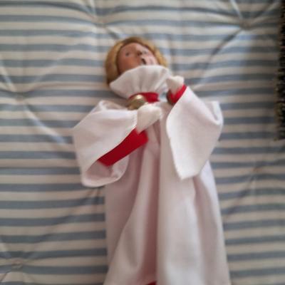 Church Choir Girl Singer Figurine 1999