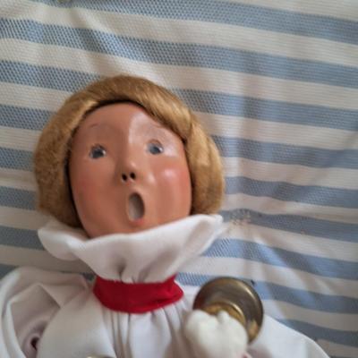Church Choir Girl Singer Figurine 1999