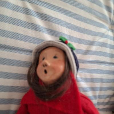 Girl with Skates and Muff, 1990