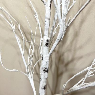 GTS CREATIVE ~ Lighted Faux White Birch Tree