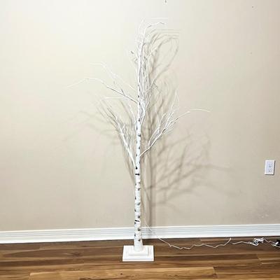GTS CREATIVE ~ Lighted Faux White Birch Tree
