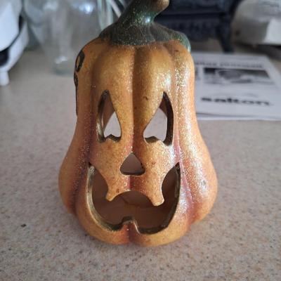 Tealight Pumpkin Decor