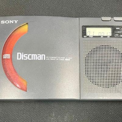 Sony Discman Portable CD Player