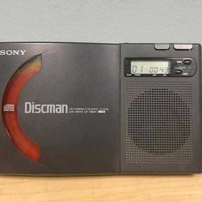 Sony Discman Portable CD Player