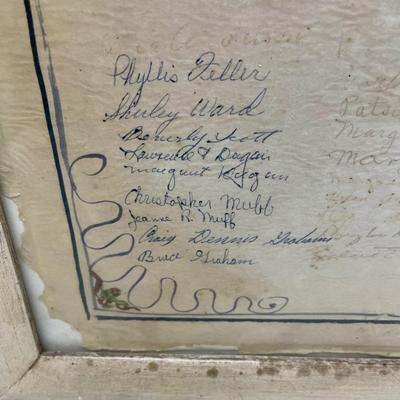 Plymouth Congregational Signature Page