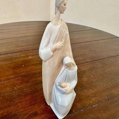 Lladro #4585 Nativity Holy Family Baby Jesus Mary Joseph 1983 Retired Figurine