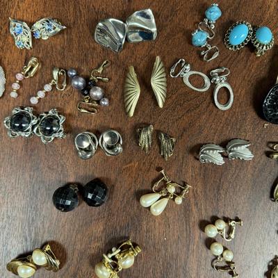 40 Fashion Clip Earrings (LR-TF)