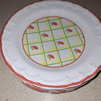 4 "Rosewood" HaengNam Stoneware PLate