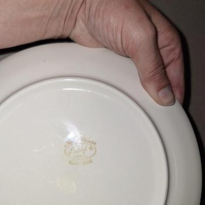 Stangl Blue Tulip Stoneware plate