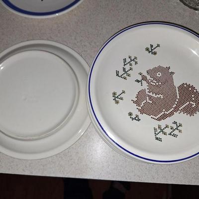 4 Pfaltzgraf "squirrel" plates
