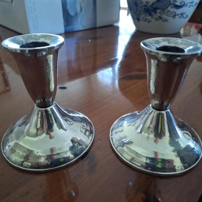 Sterling WEighted Candlesticks