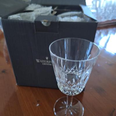 4 LNIB Waterford Toasting Champagne glasses