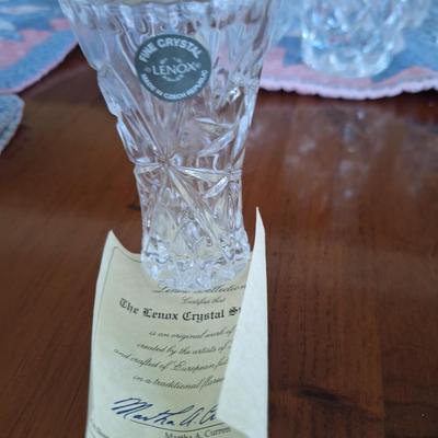 Lenox Crystal Vase