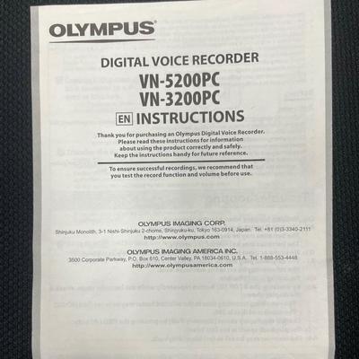 Olympus Digital Voice Recorder VN-5200PC