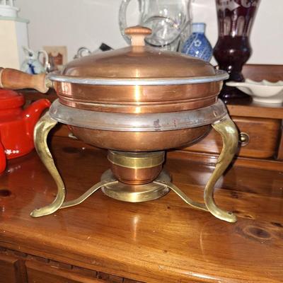 Copper Fondue pot