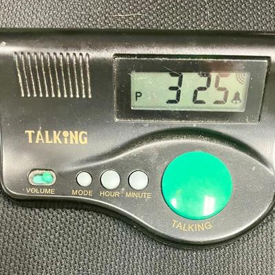 Battery Powered Talking Clock - Lot of 3