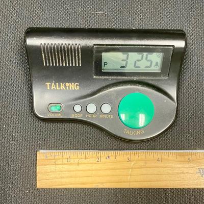 Battery Powered Talking Clock - Lot of 3
