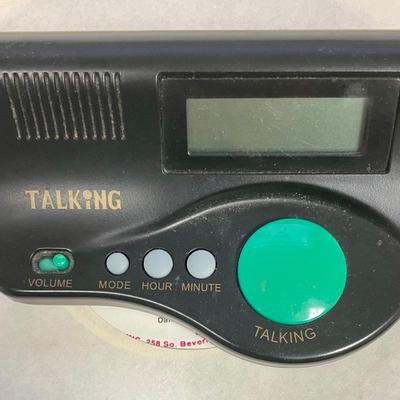 Battery Powered Talking Clock - Lot of 3