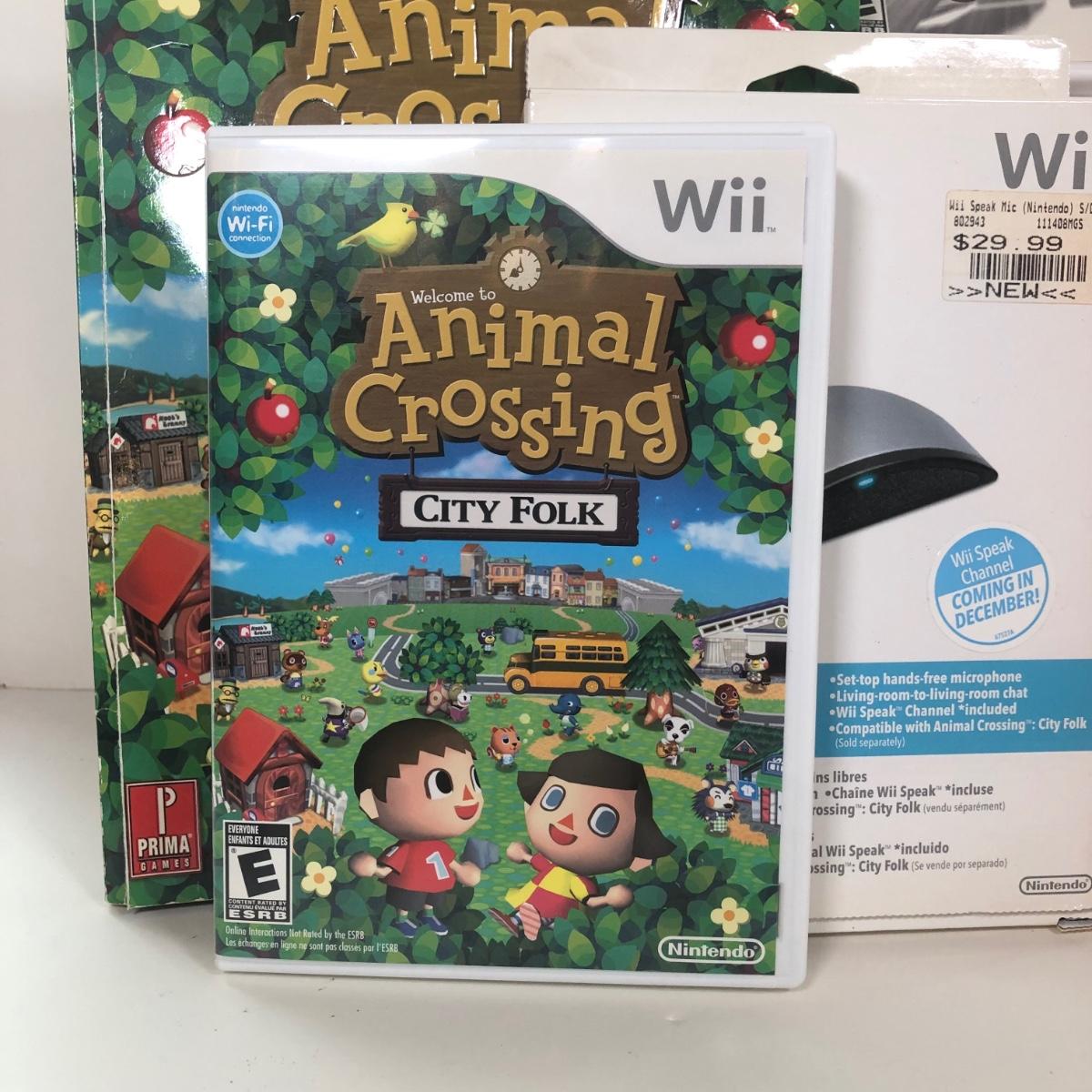 Nintendo Wii Lot orders Mario Kart Animal Crossing