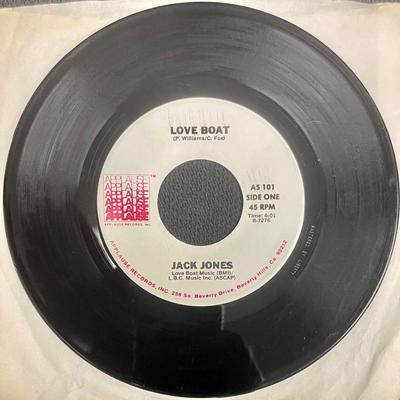 1982 Applause Records 45 RPM Record “Love Boat” Theme