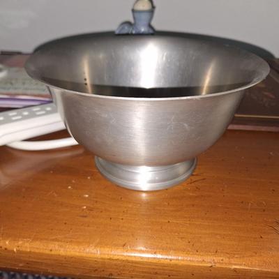 Pewter Cach Pot
