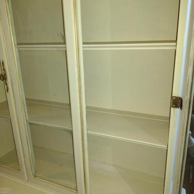 French Provincial Style China Hutch