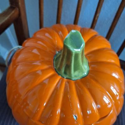 Lighted Jack-o'lantern