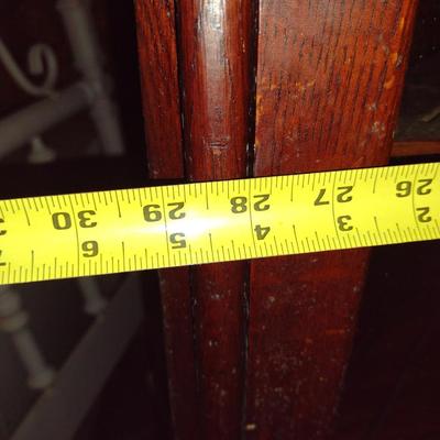 Vintage Wooden Corner Hutch