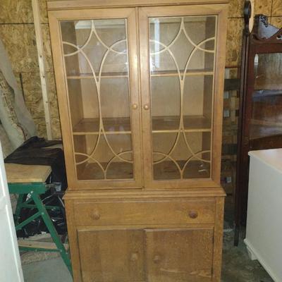Wooden China Hutch