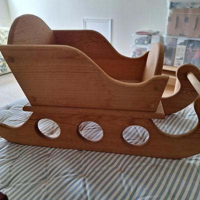 Sleigh Card Holder