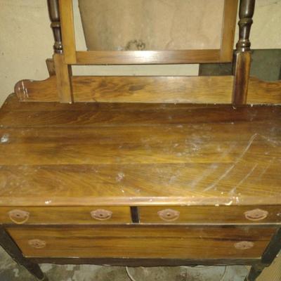 Vintage Wooden Dressing Table- Catawba Furniture Co (Marion, NC)