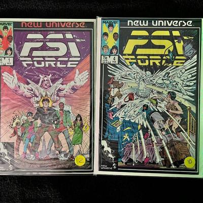 Lot 52: Vintage Marvel Comics.
